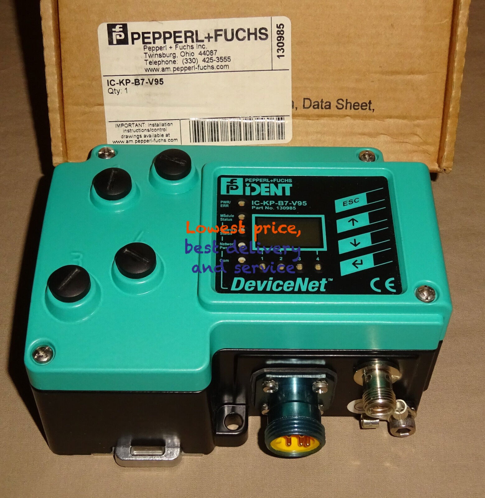 1PC NEW Pepperl+Fuchs IC-KP-B7-V95 control interface unit Fast shipping