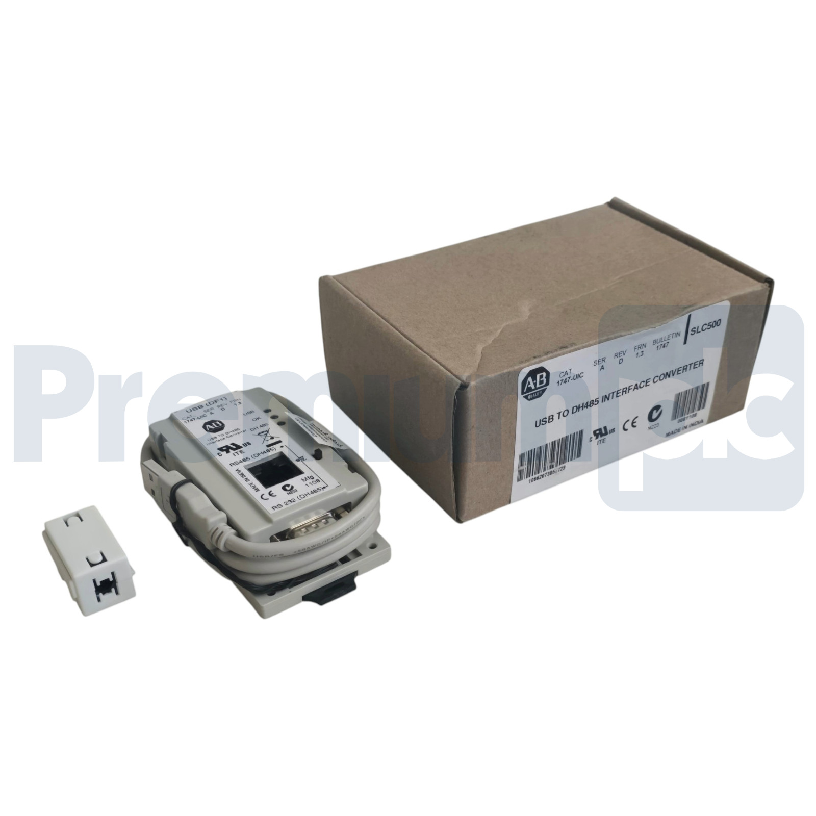 Allen Bradley 1747-UIC /A SLC500 USB to DH-485 Interface Converter 1747UIC NSMP