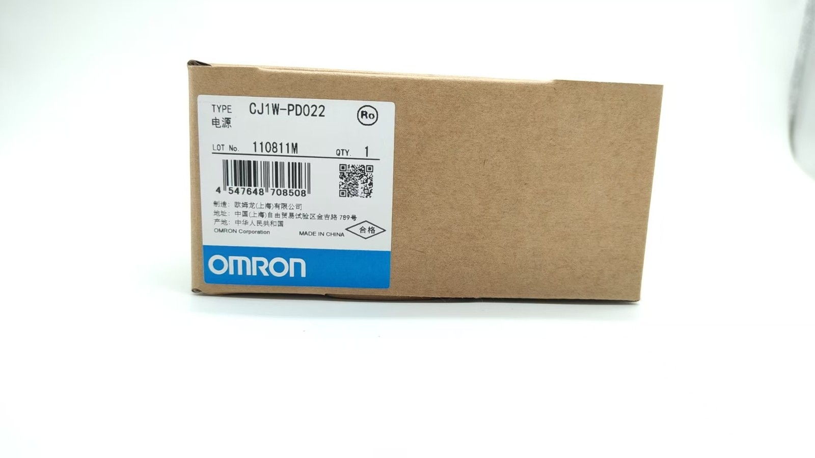 CJ1W-PD022 1PC New In Box OMRON CJ1W-PD022 Power Supply Module