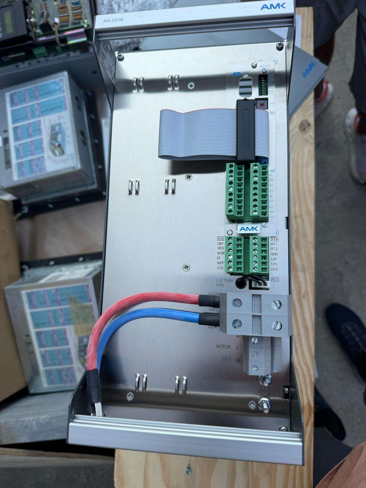 NEW AMK AMKASYN AW 25/38-3 SERVO INVERTER MODULE NEW IN BOX