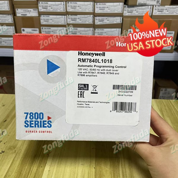 Brand New Honeywell RM7840L1018 Burner Sequence Control Relay Module