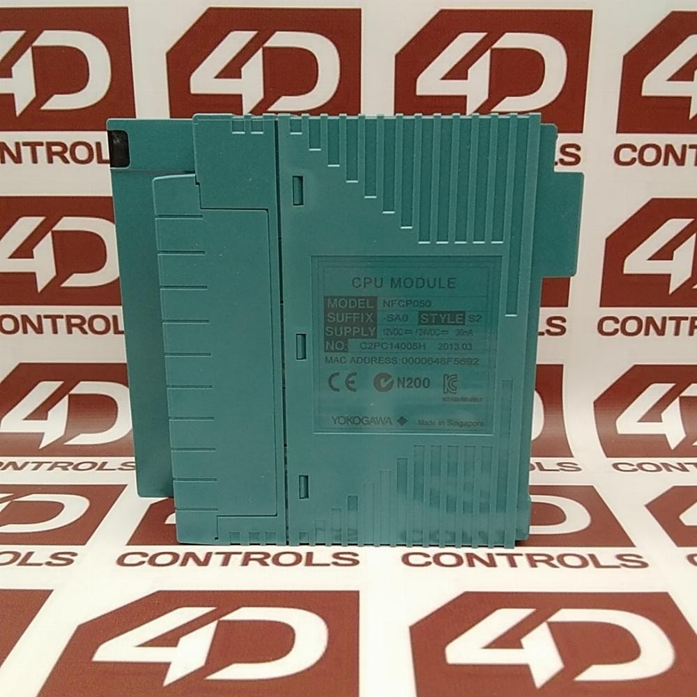 NFCP050-SA0 | Yokogawa | CPU Module, 5VDC, 16DI/8DO, Used, S2