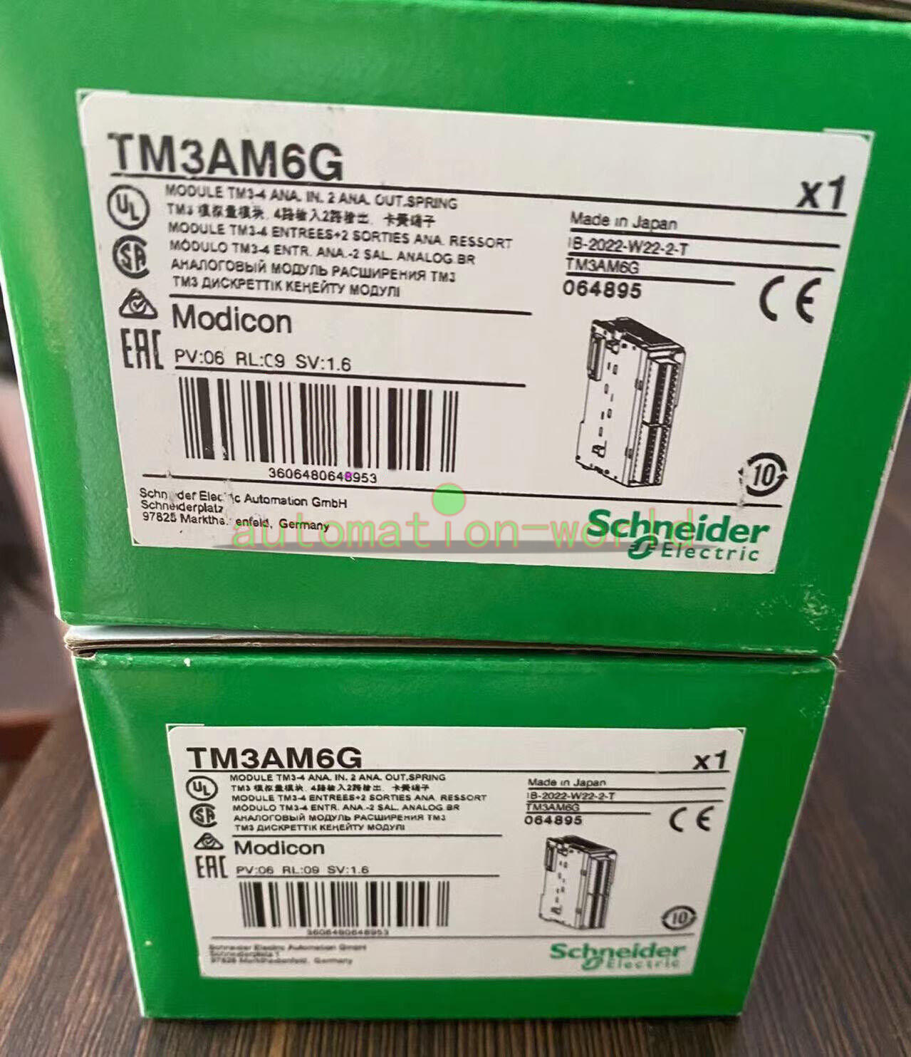 1PCS NEW TM3AM6G Analog Input Module Quality assurance fast shipping