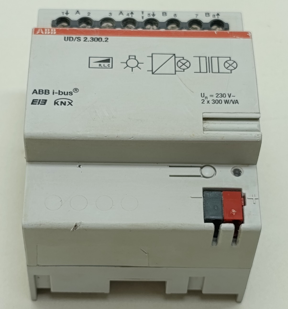 ABB UD/S 2.300.2 i-bus KNX Universal Dimmaktor 2CDG 110 074 R0011 & Tested