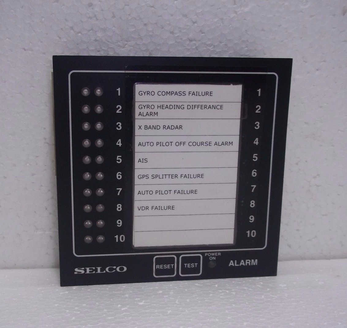 SELCO M1000.0080 Alarm Annunciator 12-24VDC M1000-0080