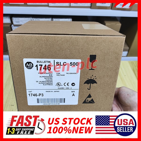 New Factory Sealed Allen Bradley 1746-P3 /A SLC 500 Power Supply Module 1746P3