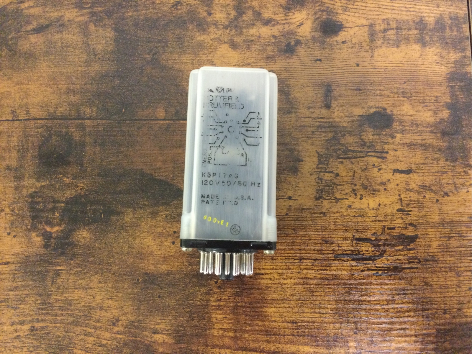 POTTER & BRUMFIELD, KBP-17AG-120, 120V, 50/60Hz, RELAY, FREE SHIPPING