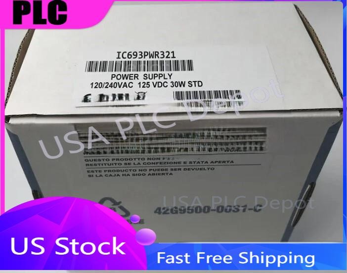 1PCS New Sealed GE FANUC IC693PWR321 PLC Module In Box Fast Ship
