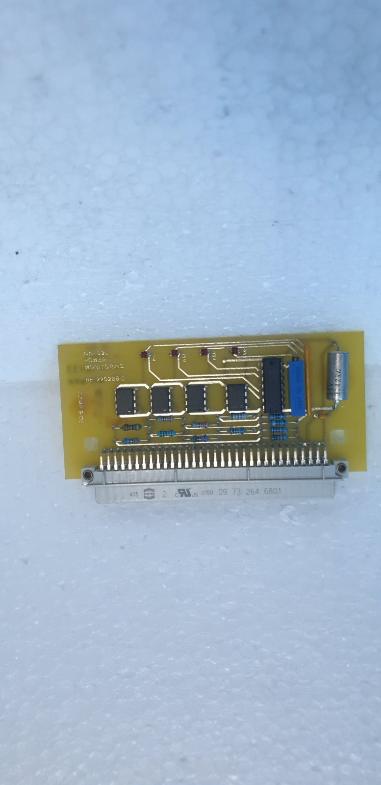 NOR CONTROL NN-825 POWER CARD AND MONITORING HE-220288C Ser.No.S2433