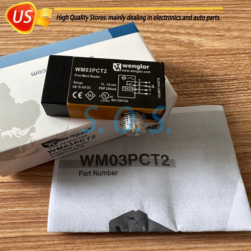 1PCS NEW In Box For Wenglor WM03PCT2 Photoelectric Sensor