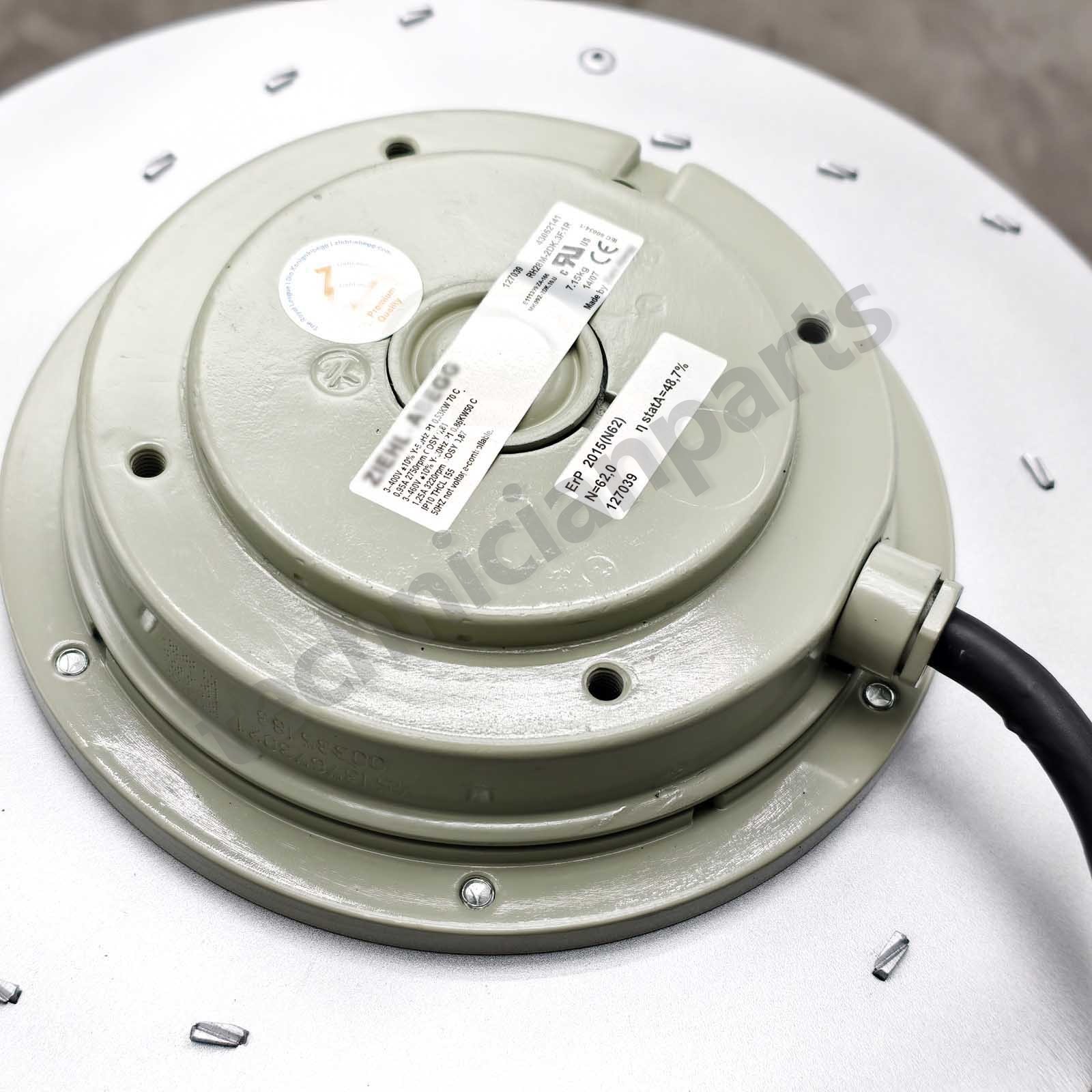 1x New ZIEHL-ABEGG RH28M-2DK.3F.1R Centrifugal Fan for Siemens Inverter Cooling