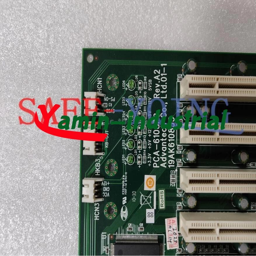 1PCS USED Advantech PCA-6108P8 REV-A2 REV.A2 industrial computer base plate