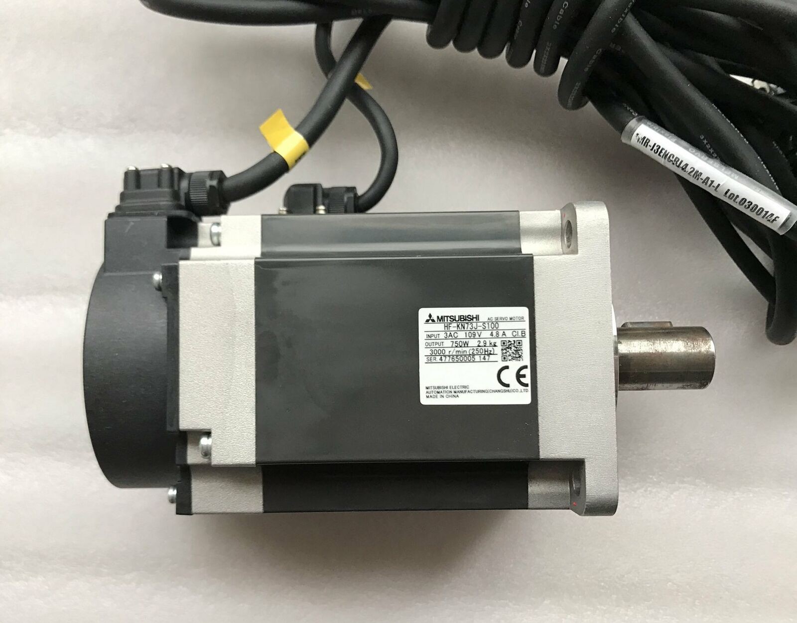 1PCS HF-KN73J-S100 Used Mitsubishi AC Servo Motor Free Shipping