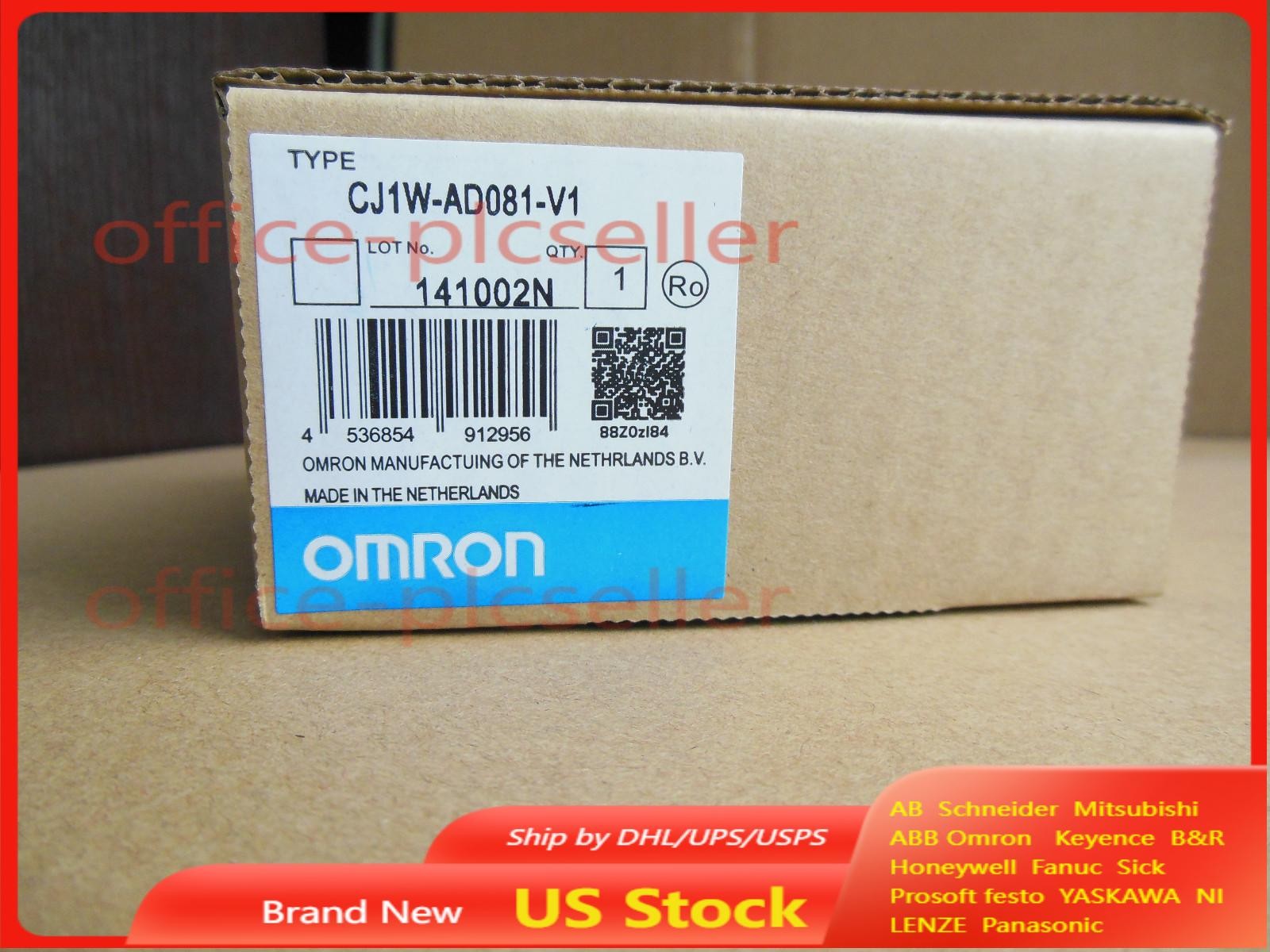Omron CJ1W-AD081-V1 PLC Module CJ1WAD081V1 One Year Warranty US Free TAX