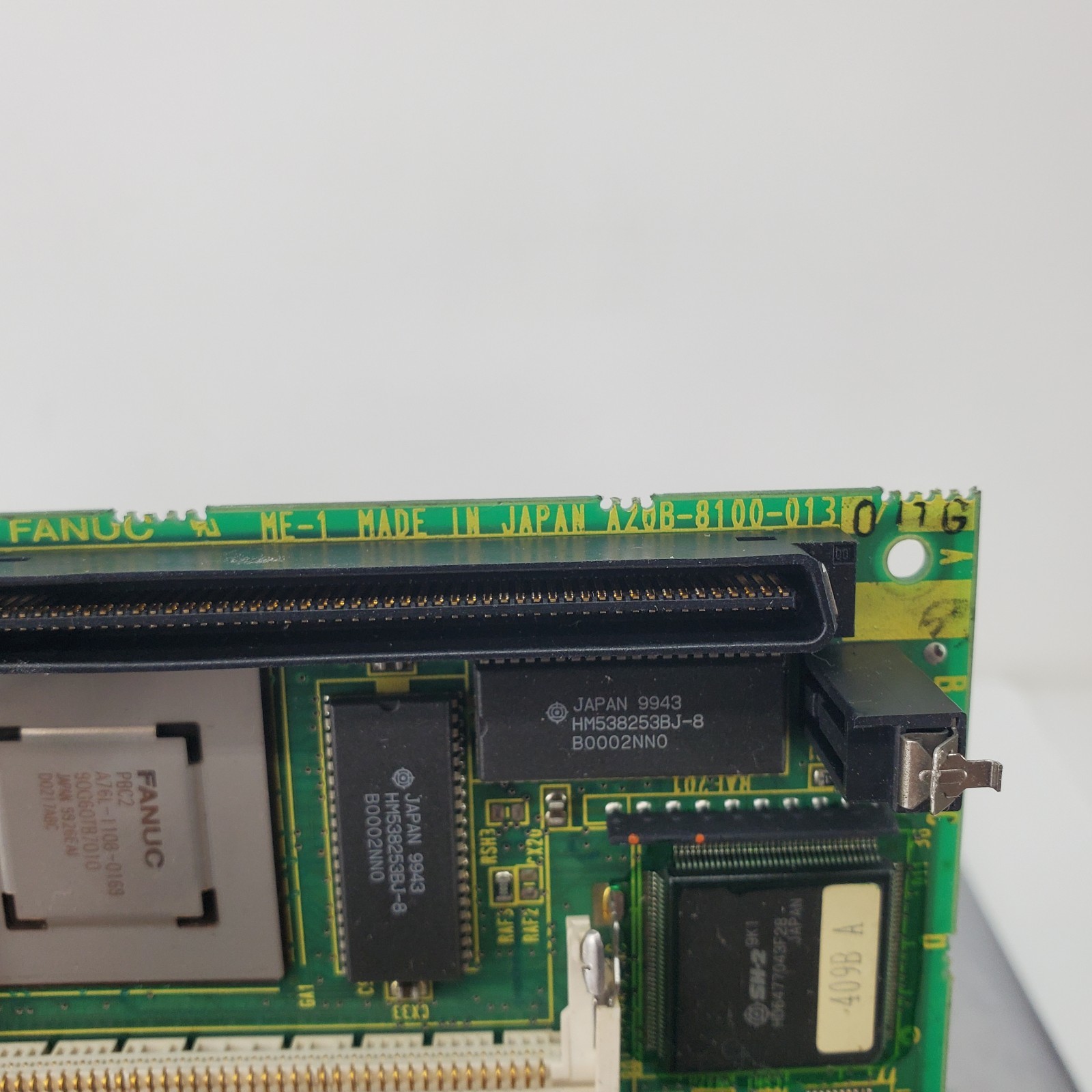 Fanuc Motherboard A20B-8100-0130/17G For Parts Or Repair