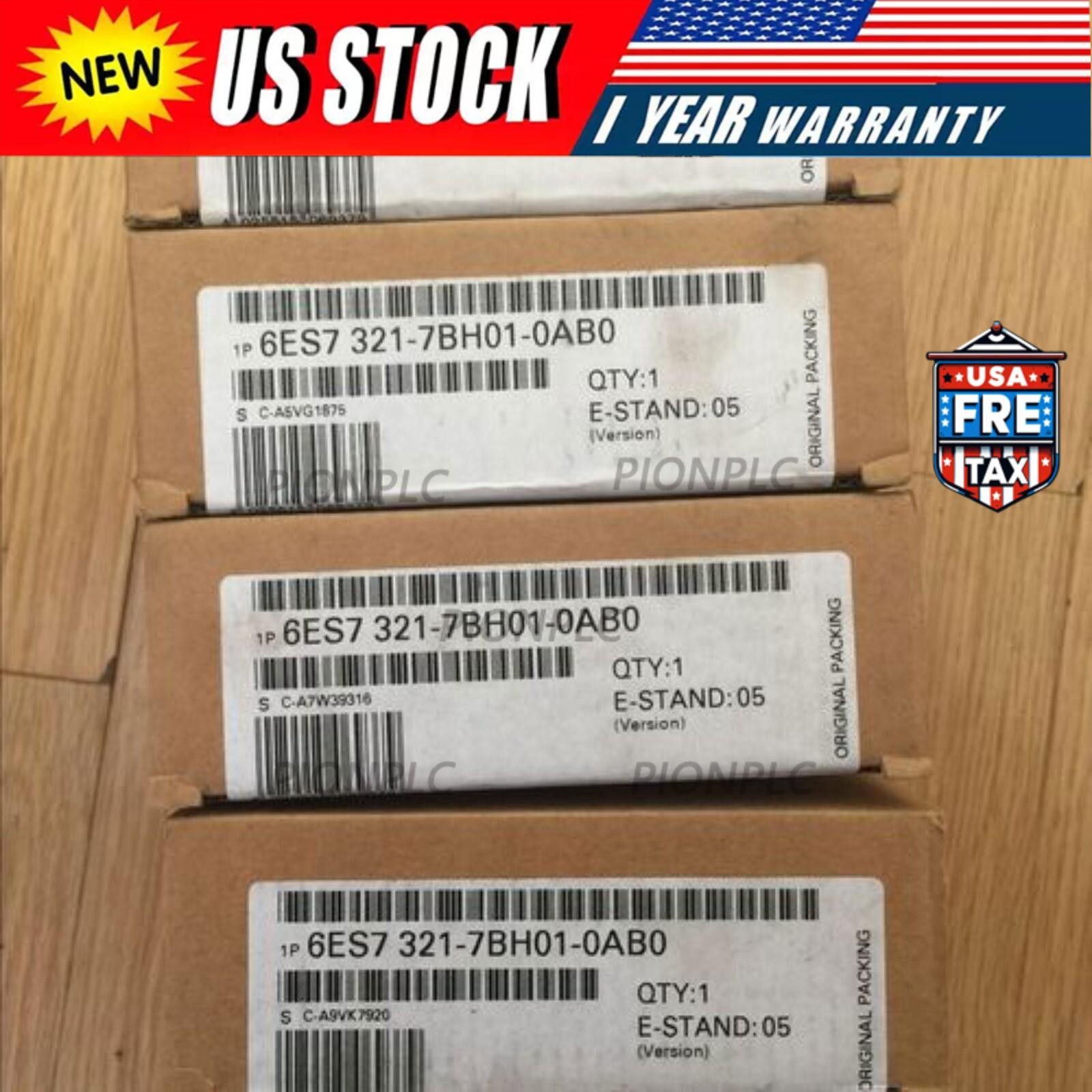 1PCS New Siemens 6ES7321-7BH01-0AB0 6ES7 321-7BH01-0AB0 SM321 Digital Input