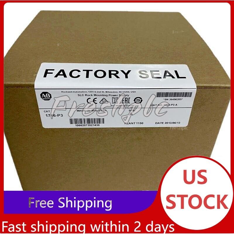 New Factory Sealed Allen Bradley 1746-P3 /A SLC 500 Power Supply Module 1746P3