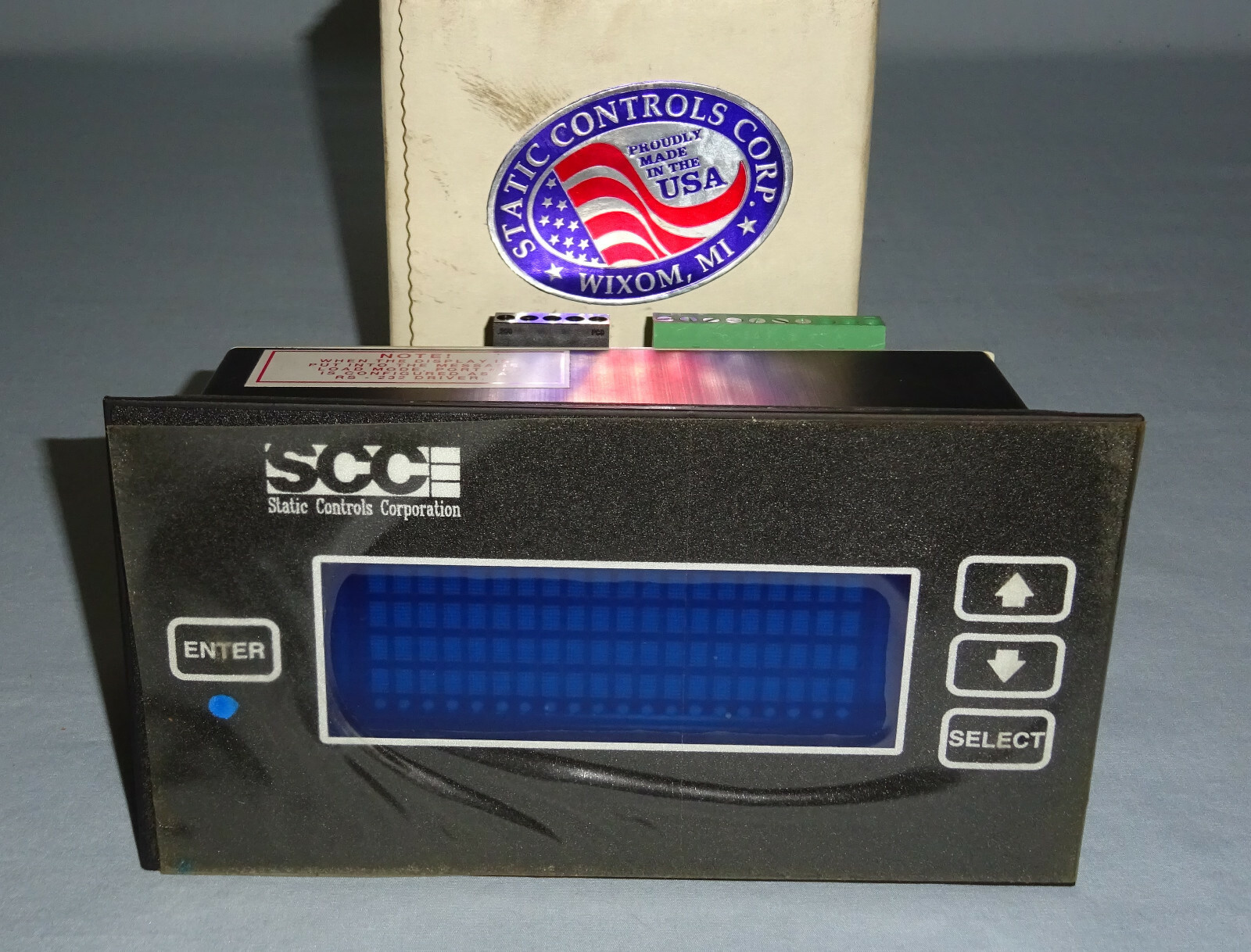 SCC 1080-P4-04-128-C-FN Display 1080P404128CFN Static Controls Corp. NEW