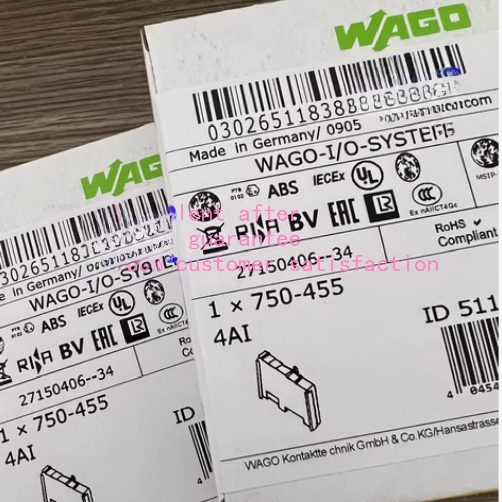 1PCS Brand New in Box Wago Module 750-455 Freight Free