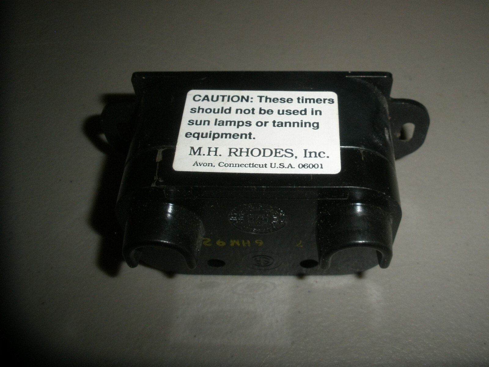 MARKTIME 90001 WALL BOX TIME SWITCH 12 HRS OFF TYPE WITHOUT HOLD