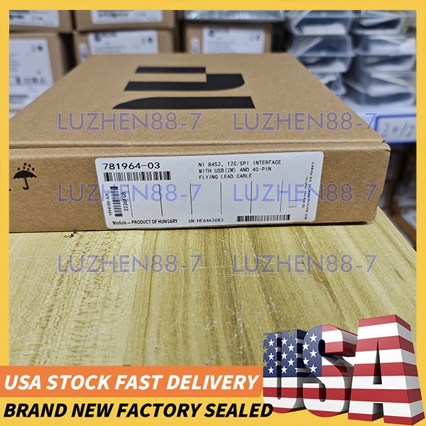 NEW National Instruments USB8452 USB-8452 I²C/SPI Interface Device Free Ship