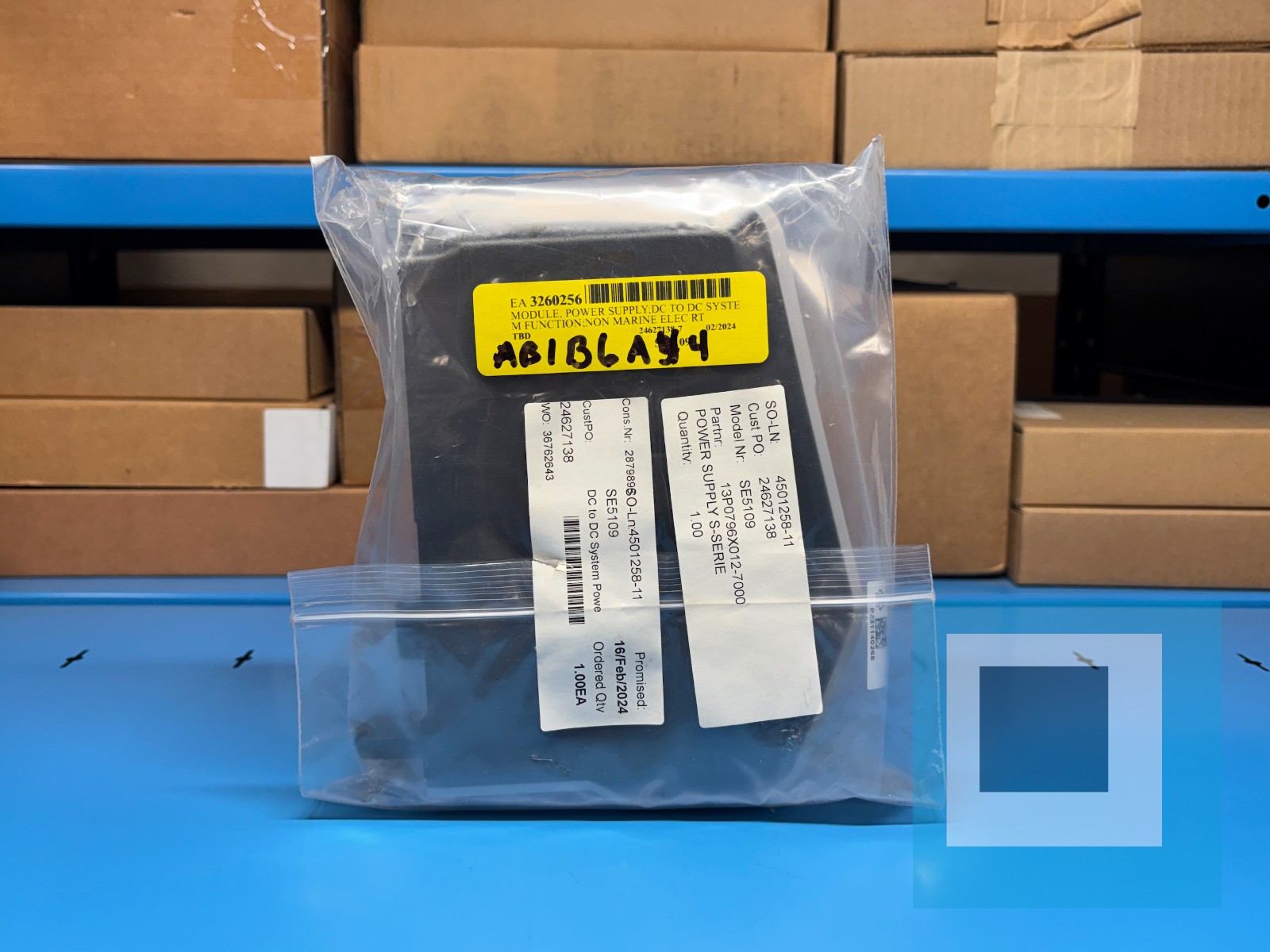 Emerson DeltaV KJ1501X1-BK2 Power Supply Module REV. C – NEW