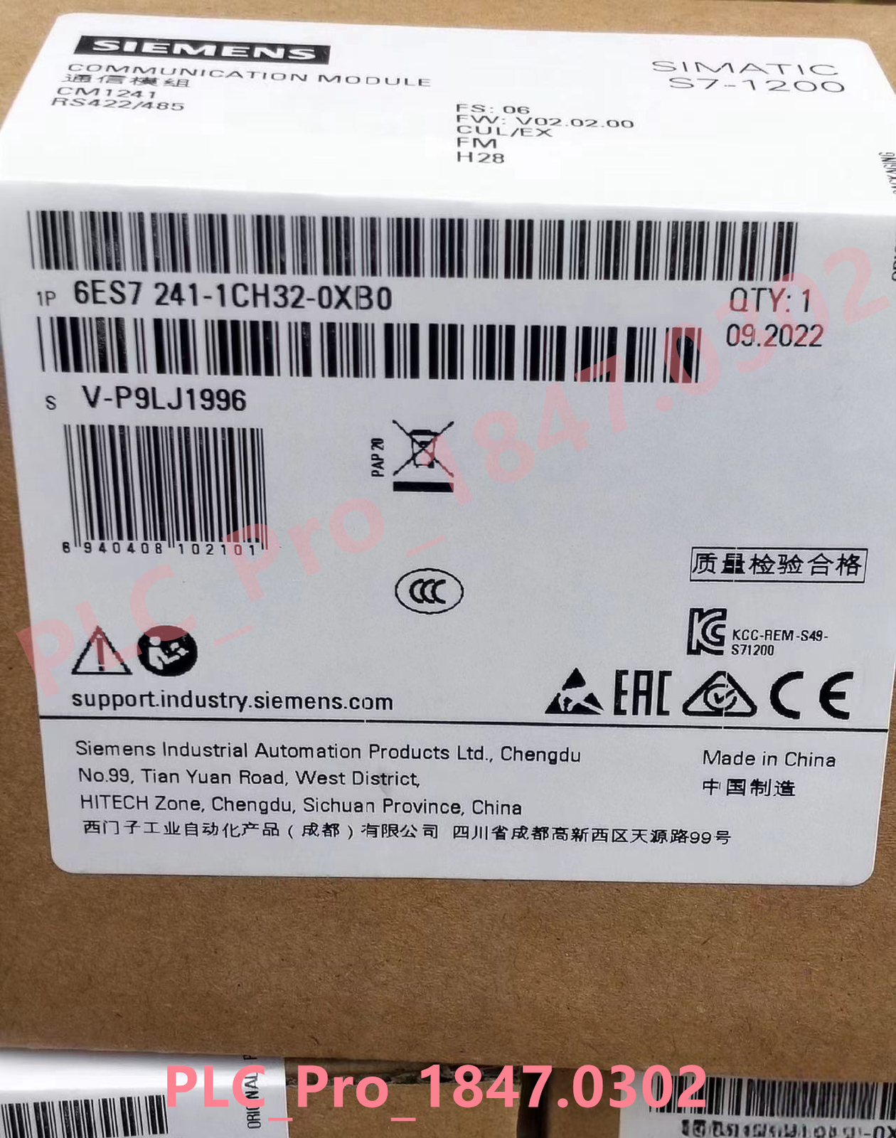 1PCS New Siemens 6ES7 241-1CH32-0XB0 Module 6ES7241-1CH32-0XB0 Deliver quickly