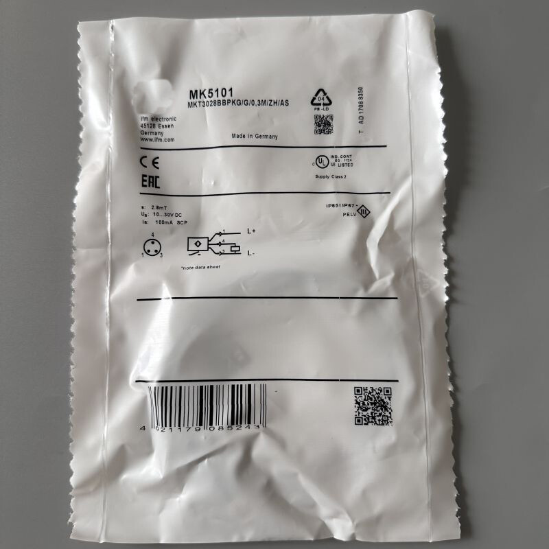 FOR IFM EFECTOR MKT3028BBPKG/G/0,3M/ZH/AS-MK5101 SENSOR Shipped from USA