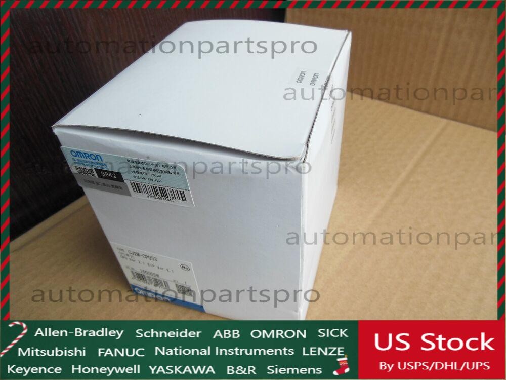 Omron CJ2M-CPU33 PLC CJ2MCPU33 CPU New In Box Fast Shipping