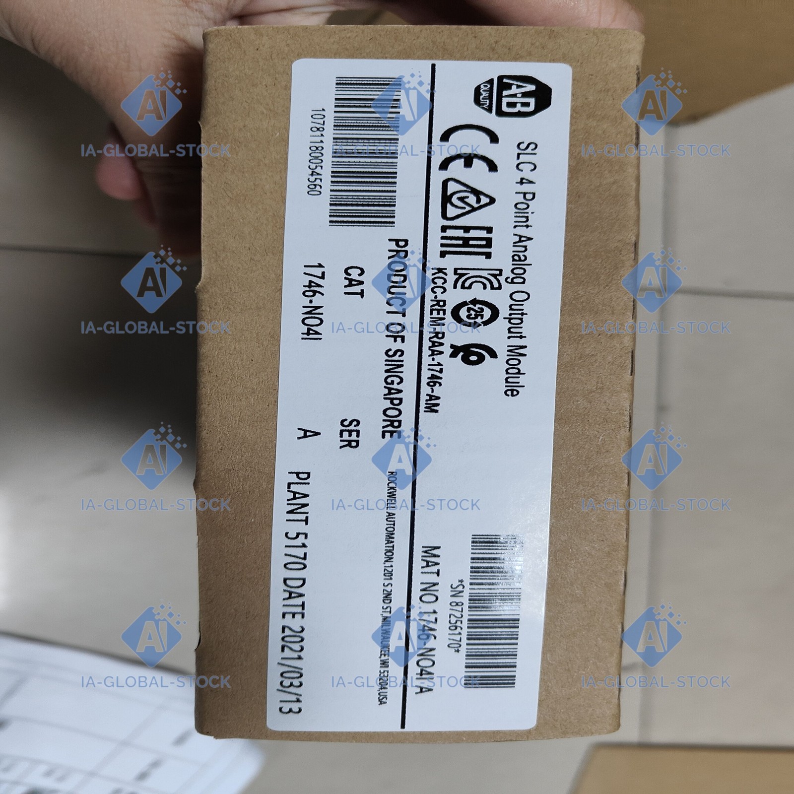 Real US STOCK 1PC Brand New 1746-NO4I Allen-Bradley Free Shipping