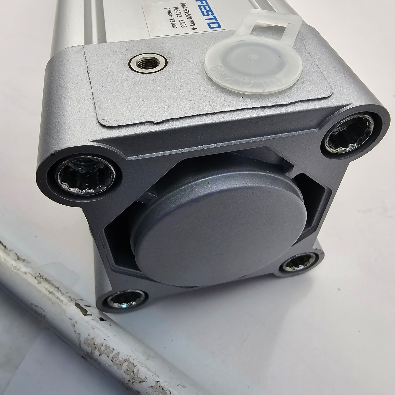 DNC-63-500-PPV-A Festo Pneumatic Cylinder 163412 12 bar 63mm Bore 500mm Stroke