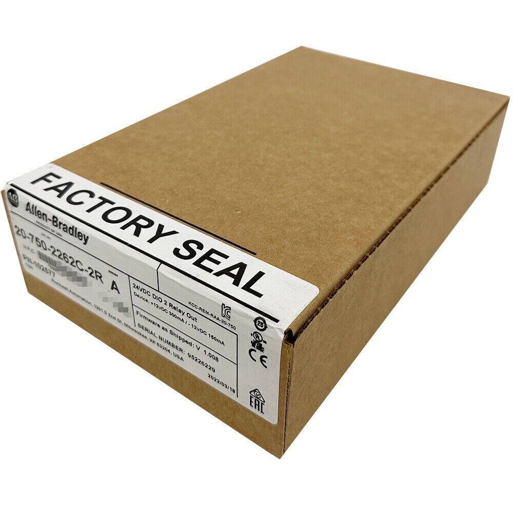 New Factory Sealed 20-750-2262C-2R SER A PowerFlex 750 24V DC IO Option Module