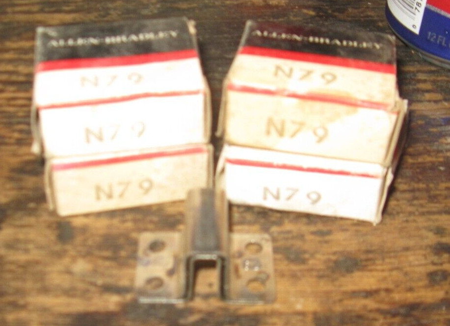 LOT OF 4- ALLEN BRADLEY N79 OVERLOAD HEATERS