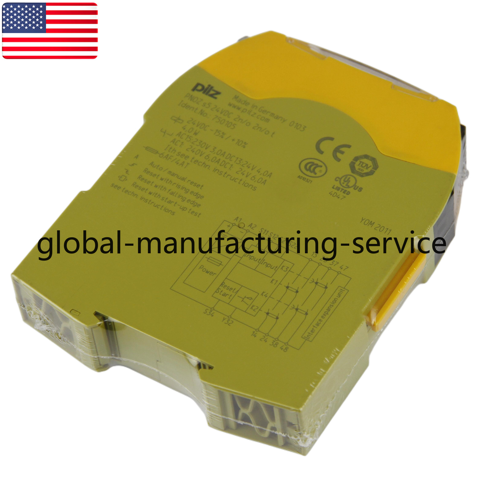 New PILZ PNOZ S5 750105 Safety Relay – US Stock