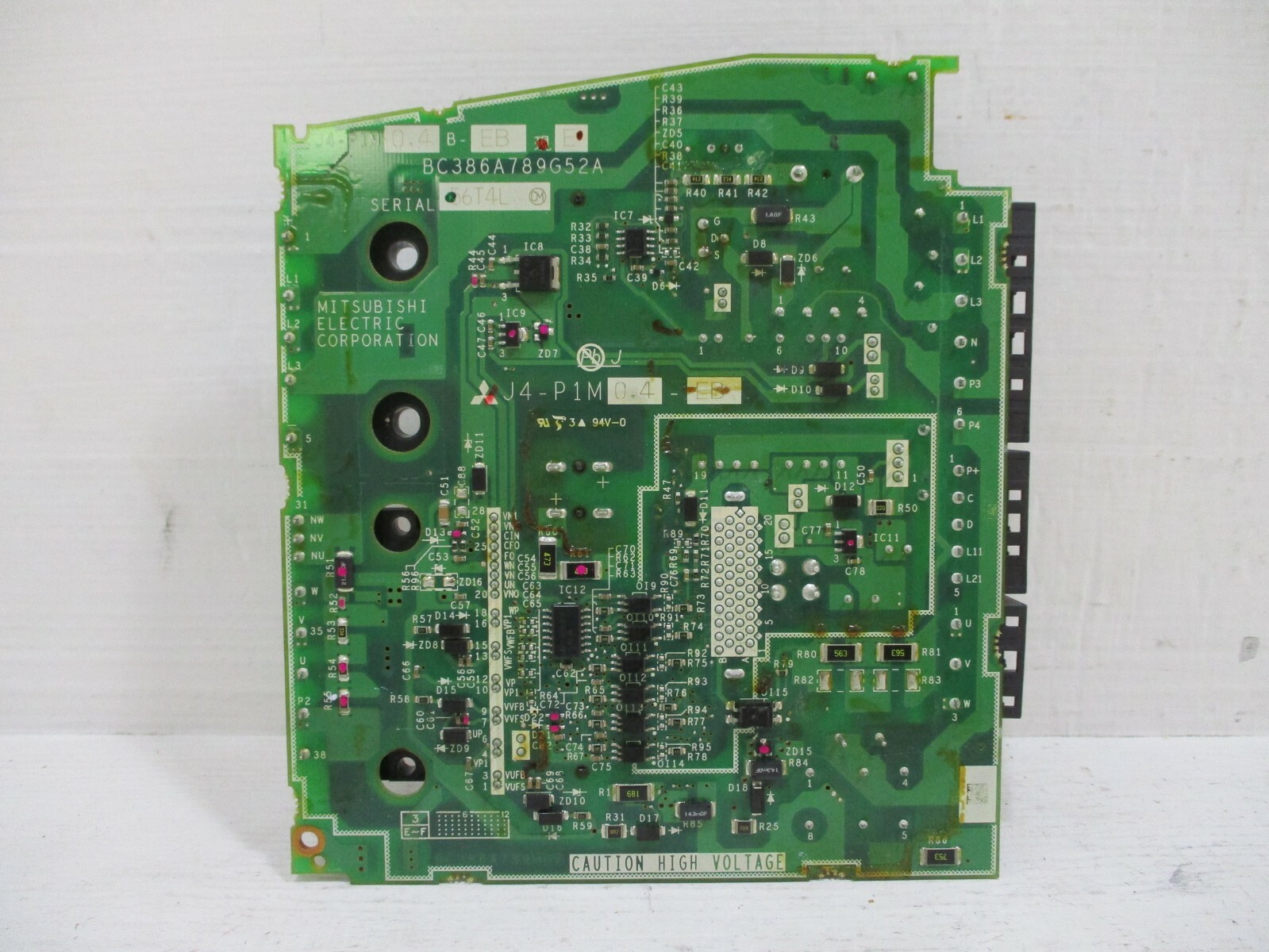 Mitsubishi J4-P1M0.4B-EB Servo Drive BC386A789G52A Control Board MR-J4-40B-EB