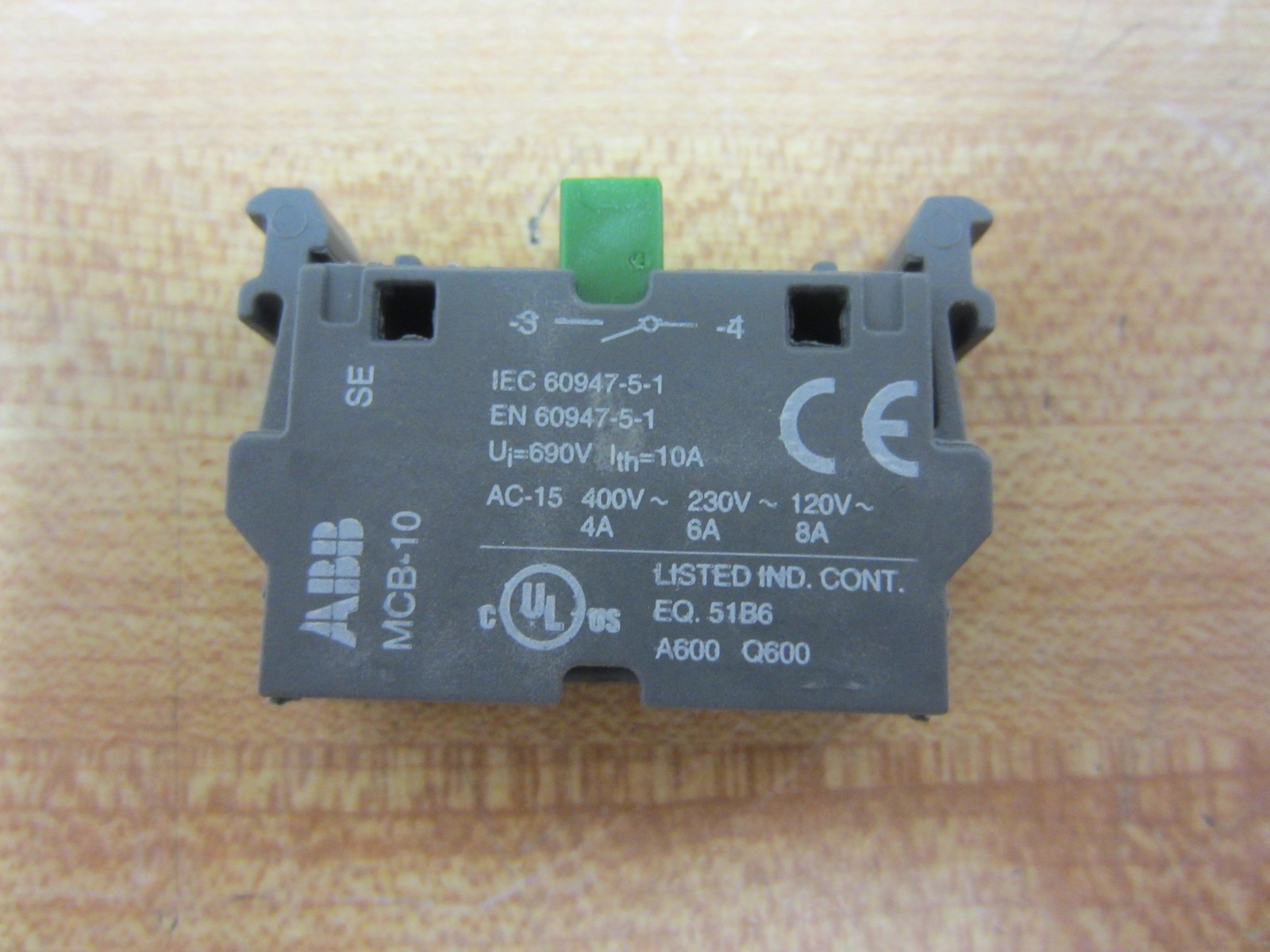 ABB MCB-10 Contact Block MCB10 1SFA611610R1001 (Pack of 10)