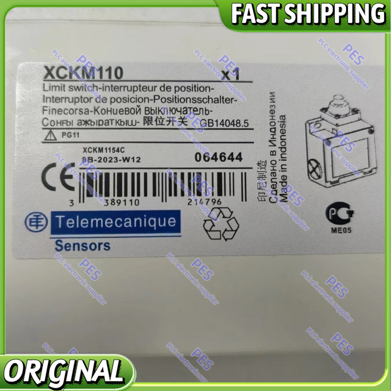 XCKM110 1X New Schneider Telemecanique XCK-M110 Limit Switch Fast Shipping