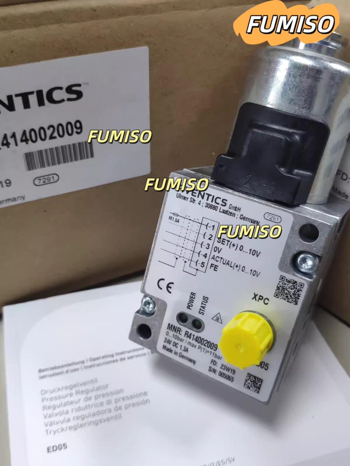 1pcs New AVENTICS Pressure Regulating Valve R414002009 ED05&sp