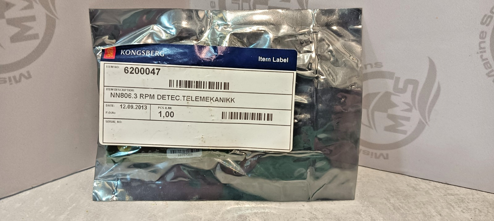 Kongsberg 6200047 NN806.3 RPM DETEC.TELEMEKANIKK PCB SSU 8810 NOR Control New