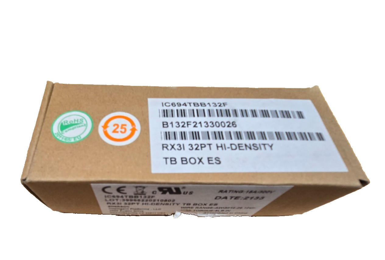 EMERSON HIGH DENSITY 32PT IC694TBB132F TERMINAL BLOCK NEW