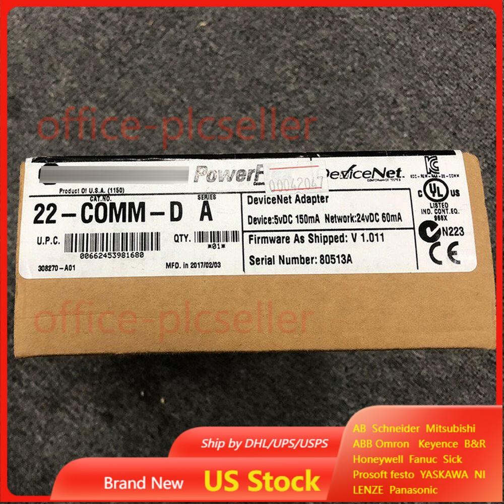 22-COMM-D DeviceNet to DSI Communication Adapter NEW AB 22-COMM-D US Free Tax