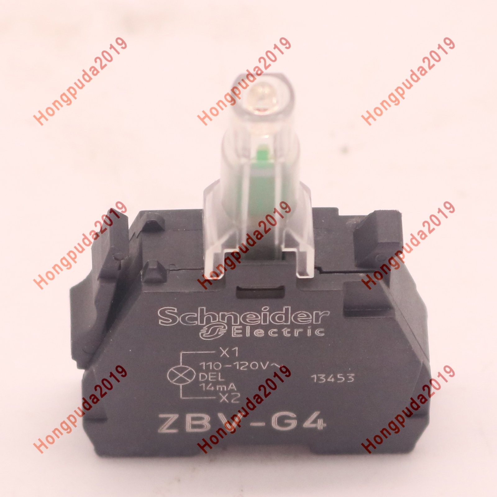 one Brand New Schneider ZBVG4 Button switch indicator light Free shipping