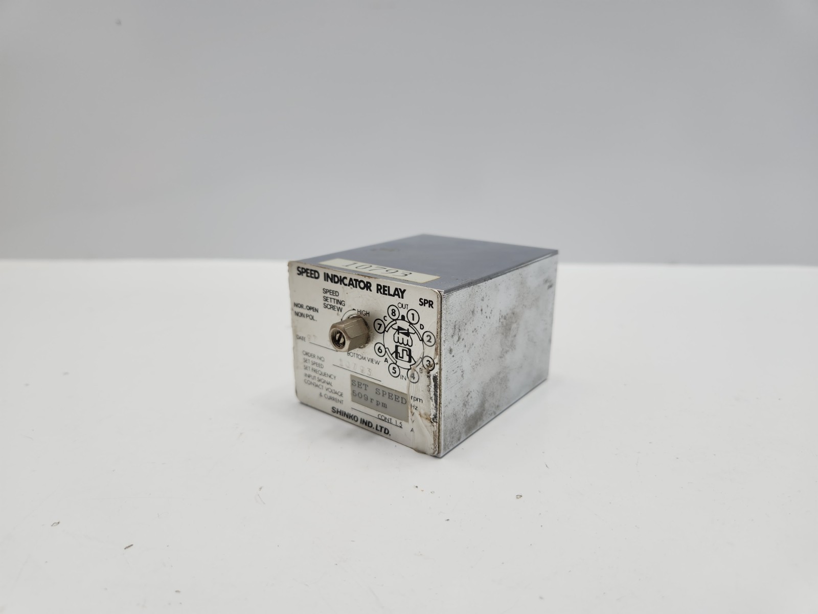 SHINKO SPEED INDICATOR RELAY 509 RPM