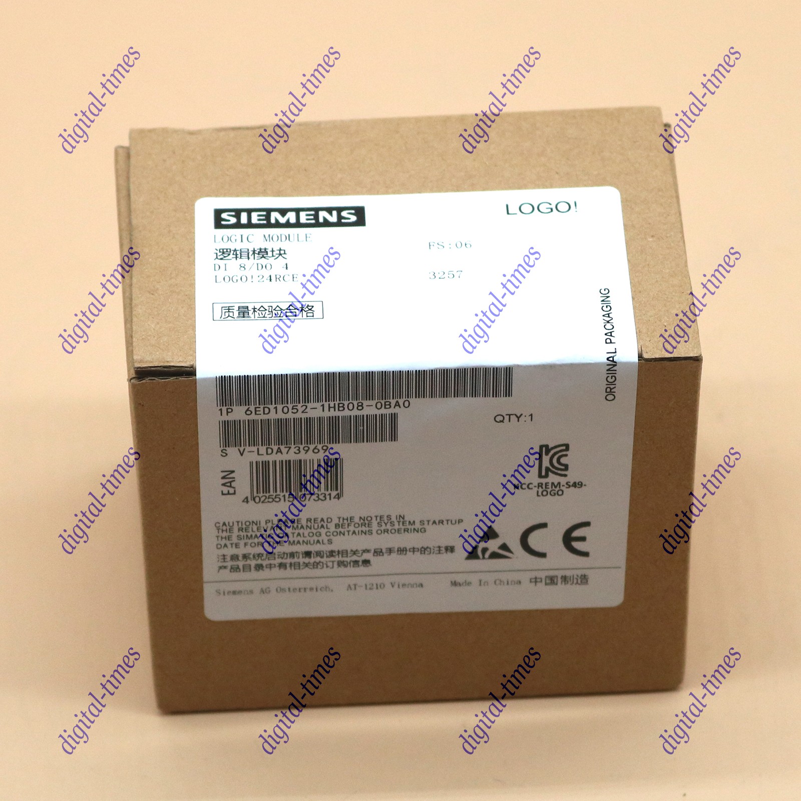 NEW SIEMENS 6ED1052-1HB08-0BA0 LOGO 24RCE logic module SPOT STOCK