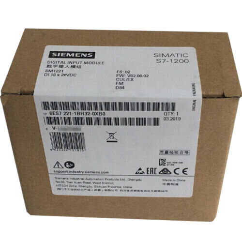 6ES7 221-1BH32-0XB0 NEW SIEMENS 6ES7221-1BH32-0XB0 S7-1200 Digital Input Module