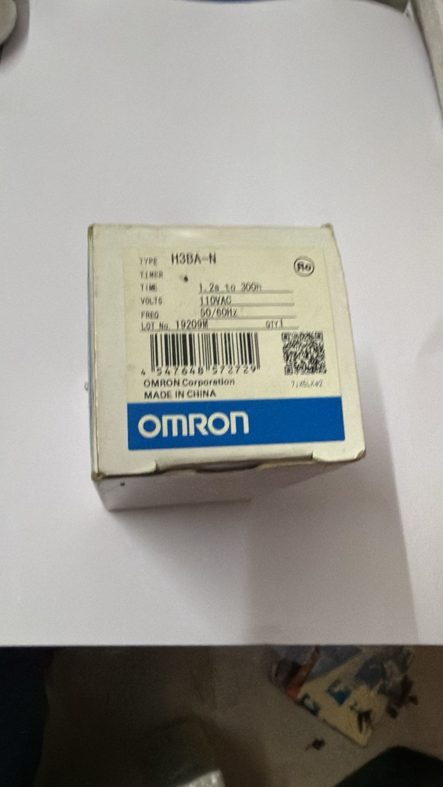 OMRON H3BA-N 110V AC