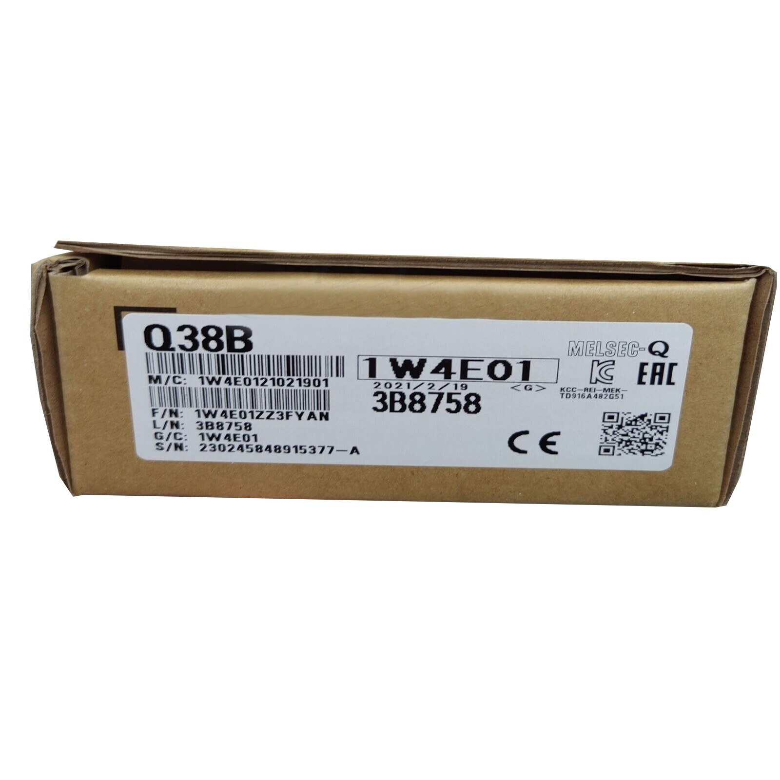 Q38B New Sealed Mitsubishi Basic base unit Power PLC MODULE Q38B
