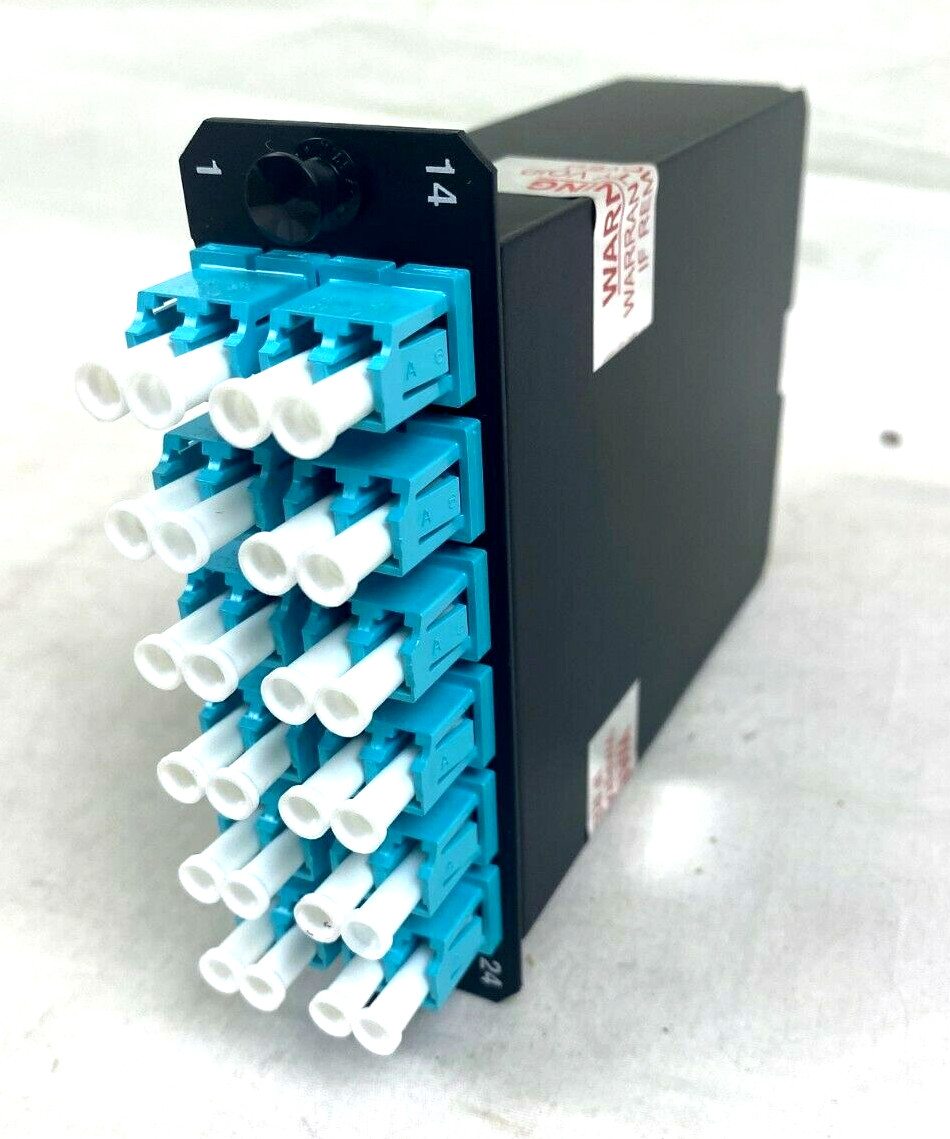 PANDUIT 24 FIBER MULTIMODE CASSETTE 50/125 FCX-24-10 | 10GbE