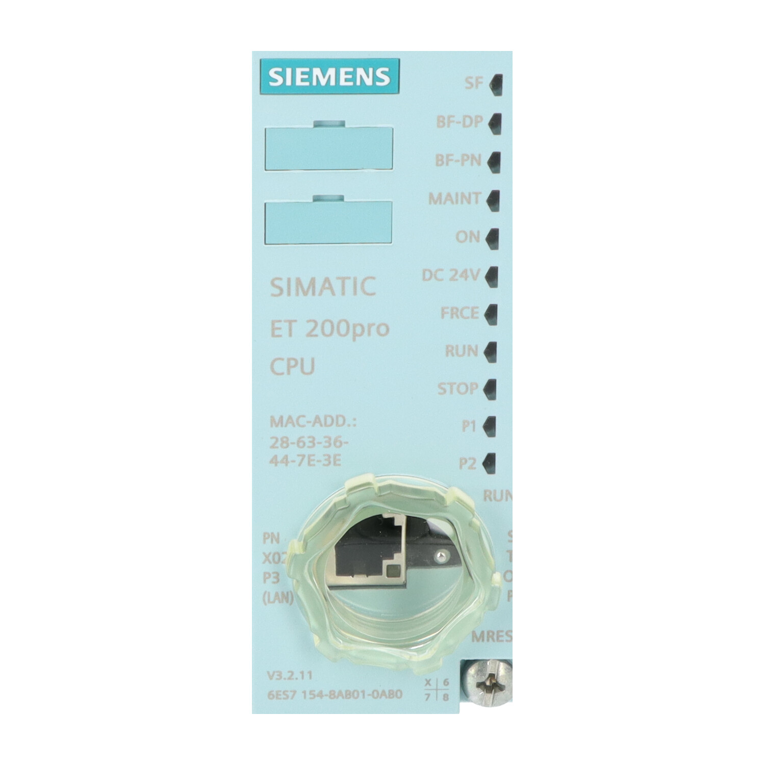 Siemens 6ES7154-8AB01-0AB0 SIMATIC DP IM154-8 PN/DP CPU New NFP