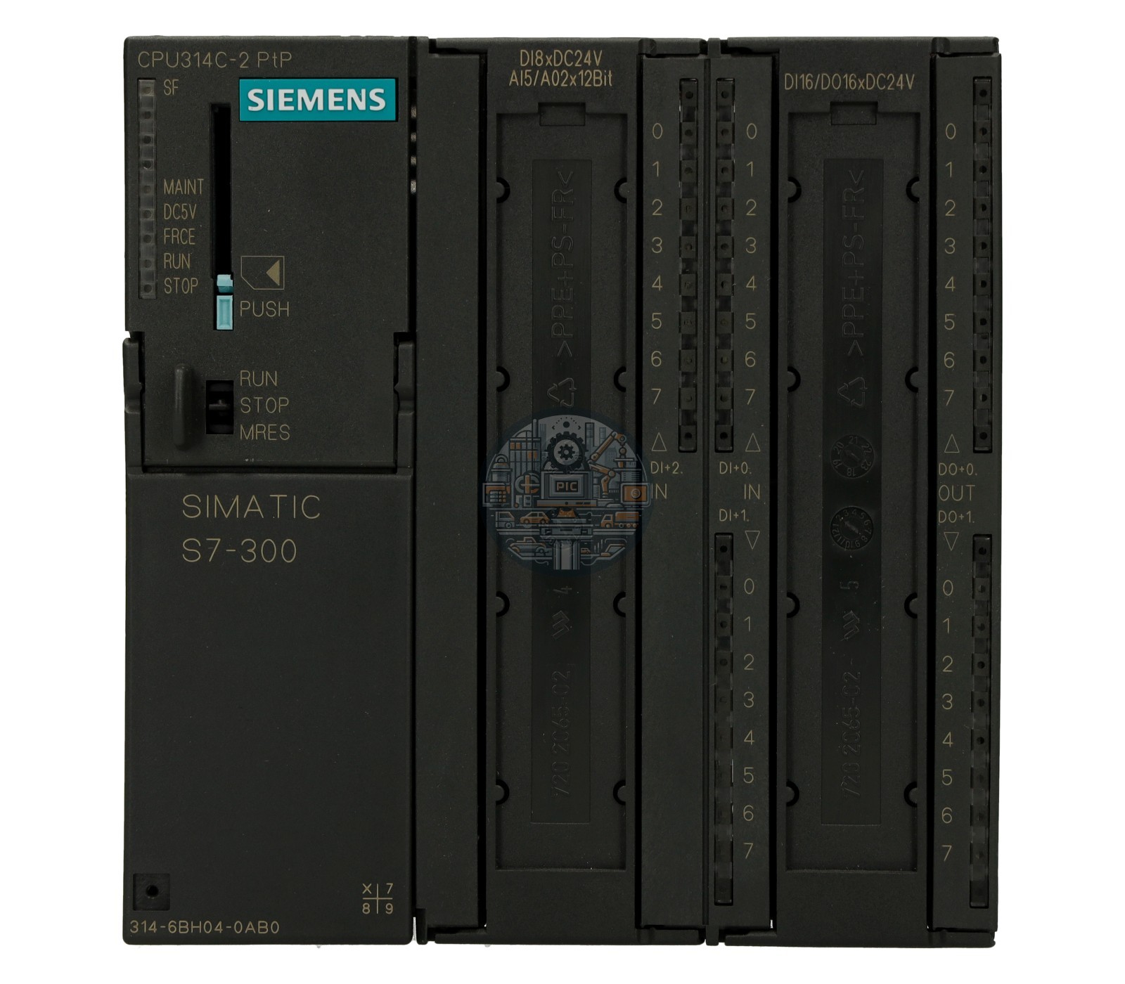 SIMATIC S7-300, CPU 314C-2 PTP – 6ES7314-6BH04-0AB0 -REAR BRACKET BROKEN-